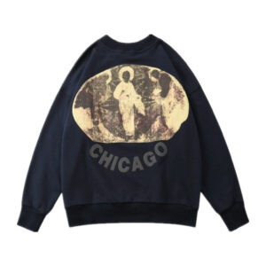 album limited high street style portrait foam sweater
