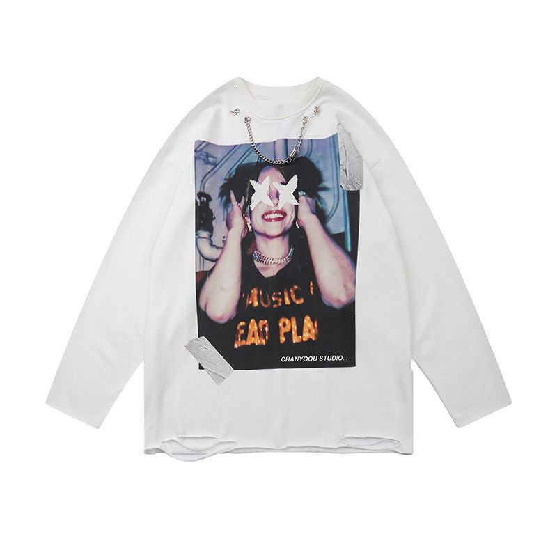 retro hip hop abi style sweater women's high street oversize retro hip hop abi style sweater women's high street oversize