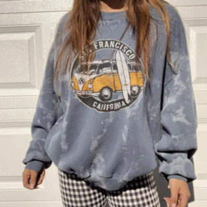 automobile print basic hoodie