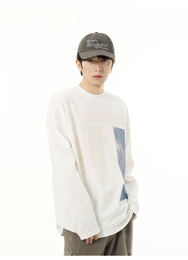 worn out street loose t shirt top worn out street loose t shirt top