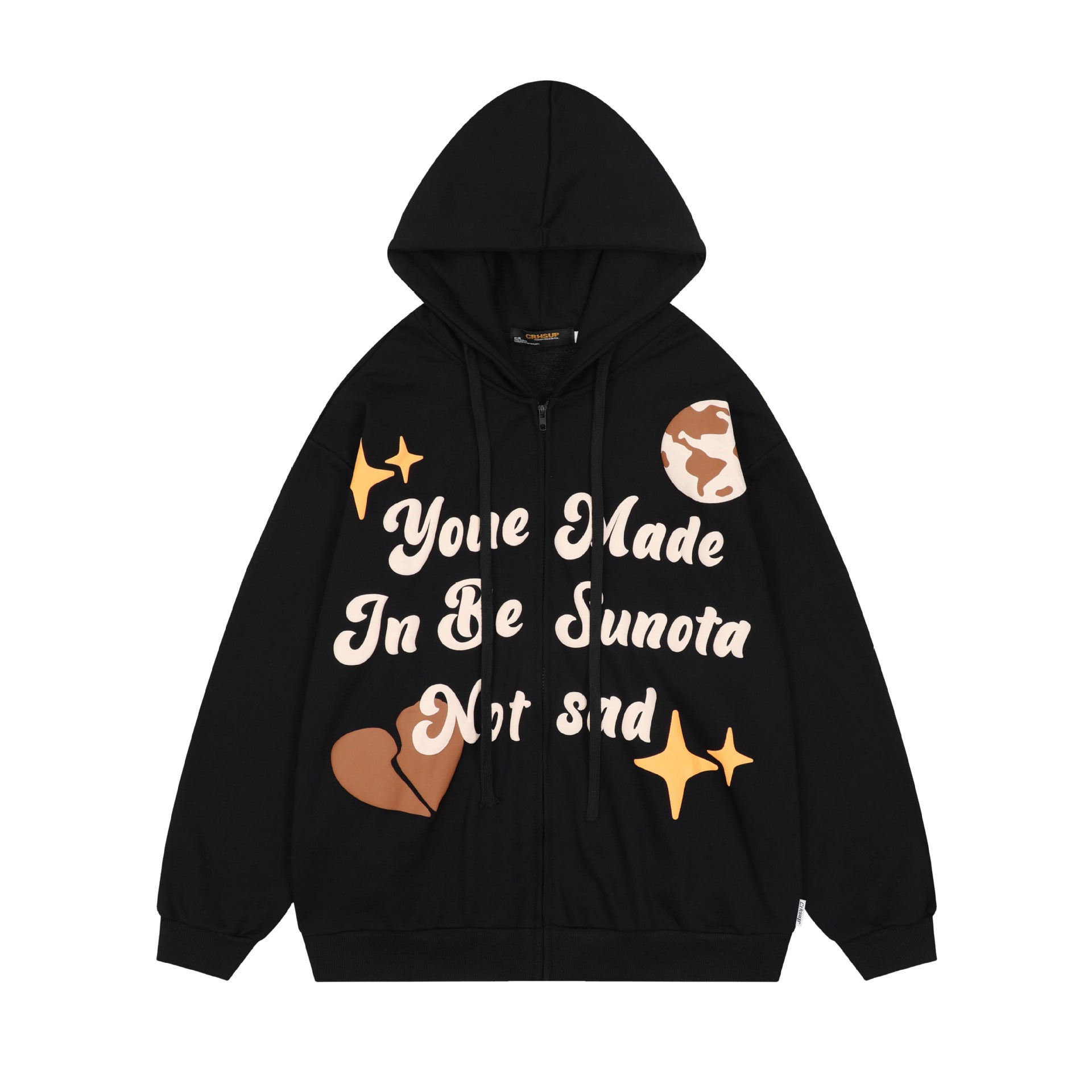 unisex hooded printed cardigan hoodie unisex hooded printed cardigan hoodie