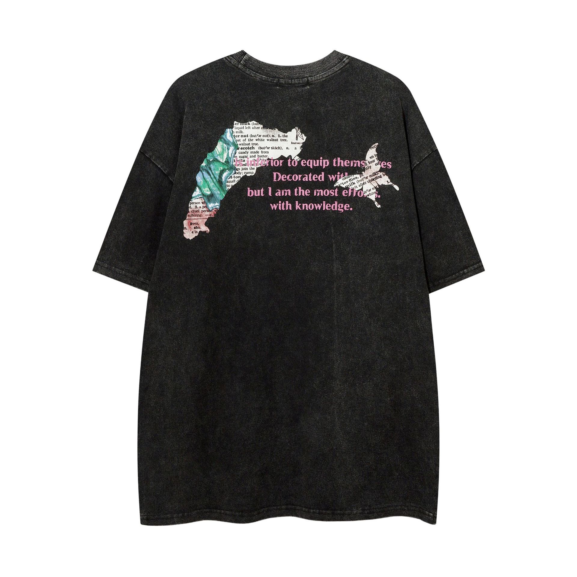 Top Washed-out Vintage Distressed High Street T-shirt 9e740b60 B129 4495 9add Eaa434c08f03